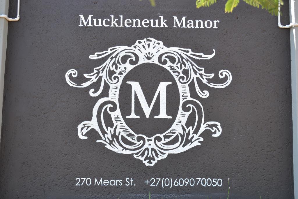 Hotel Muckleneuk Manor Pretoria-Noord Esterno foto